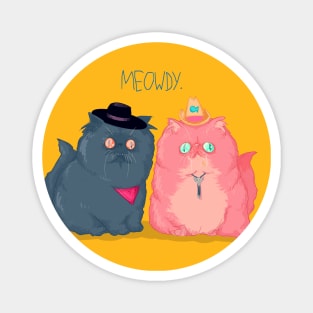 Meowdy Magnet